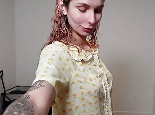 gros-nichons, transsexuelle, amateur, hardcore, solo, tatouage