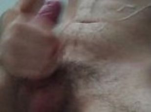 masturbation, amateur, ejaculation-sur-le-corps, gay, branlette, secousses, solo, minet