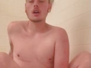 clito, masturbation, amateur, gay, fétiche, douche, solo, bite