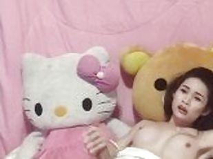 asiatique, masturbation, transsexuelle, amateur, anal, babes, ejaculation-sur-le-corps, jouet, ladyboy, thaï