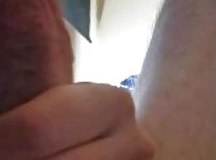 masturbation, amateur, énorme-bite, secousses, point-de-vue, solo, bite