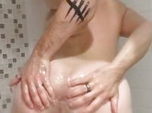 baignade, masturbation, amateur, énorme-bite, gay, fétiche, douche, solo, bite