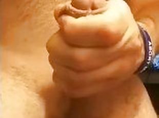 masturbation, amateur, énorme-bite, ados, salope, secousses, solo, bite