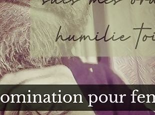 [Audio FR] Domination et humiliation a distance pour Karine - audio pour soumise