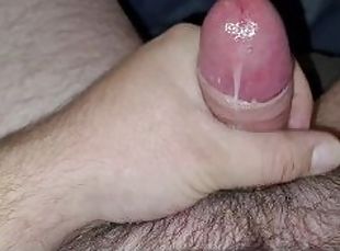 masturbación, amateur, chorro-de-corrida, gay, paja, regordeta-chubby, a-solas