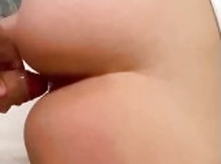 cul, public, amateur, ejaculation-sur-le-corps, ados, latina, point-de-vue, petite-amie, collège, lait