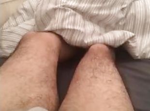 hårig, gay, massage, pov, ensam, ben