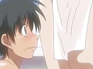 Hentai girl tells shy boy that the only way to prove his love is to make her orgasm : Hentai Uncensored