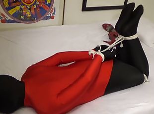 bdsm, point-de-vue, blonde, fantaisie, fétiche, bondage