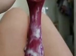 New Toy Makes Girl Cum Hard