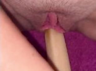 masturbácia, orgazmus, pička, amatérske, zlatíčka, domáce, chodidlá, rozkošné-cute, vibrátor, drobné