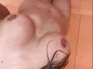 cul, gros-nichons, énorme, amateur, milf, maman, salope, point-de-vue, seins, solo