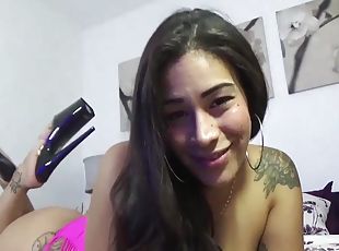 traseiros, teta-grande, amador, pés, webcam, fetiche, sozinho, morena, tatuagem, sapatos-salto-alto