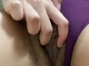 baignade, poilue, masturbation, chatte-pussy, amateur, latina, solo