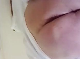 traseiros, masturbação, orgasmo, amador, anal, gozando, pov, sozinho