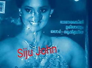 Keerthi Suresh spit and cum tribute solo frre