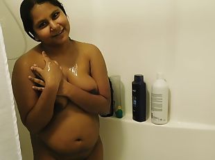 baignade, masturbation, amateur, ados, indien, douche, solo