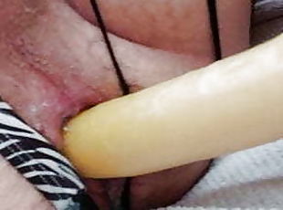 masturbation, amateur, anal, jouet, gay, ejaculation-interne, gode