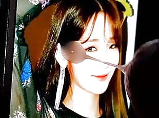 Fromis9 Jisun cum tribute 2