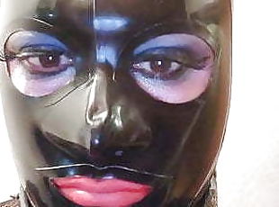 transsexueller, reifen, sadomasochismus, schlampe, latex, allein, vorherrschaft