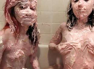 Daphne Dare and Alaska Zade Play With Frosting