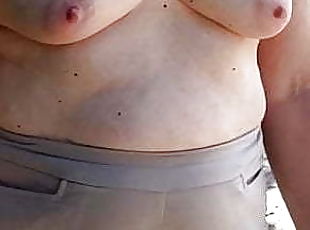 my titties outdoors