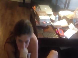 Cutie POV Blowjob And Cum Shot