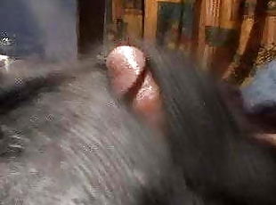 Mohair Masturbation with cum