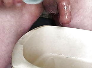 masturbation, vieux, amateur, ejaculation-sur-le-corps, jouet, gay, maison, branlette, secousses, ejaculation