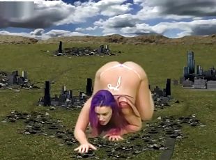 Giantess attack