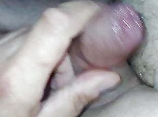 Tiny little dick cum