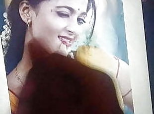 Anuskha cum tribute 