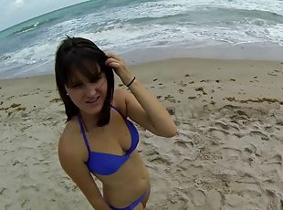 al-aire-libre, amateur, babes, hardcore, playa, primera-persona, bikini, realidad