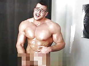 masturbation, gay, musclé