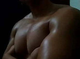 Young FBB huge pecs