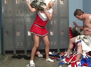 handjob, cheerleader, femdom, røff