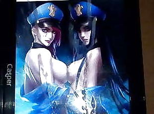 Caitlyn And Vi SoP - Cum Tribute On These Sexy Officers