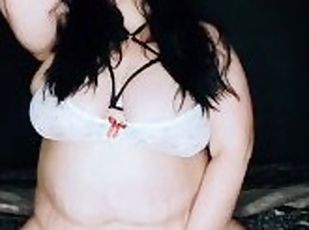 cul, gros-nichons, papa, amateur, milf, belle-femme-ronde, seins, solo, pappounet, brunette