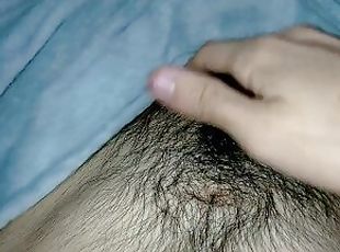 poilue, masturbation, vieux, amateur, ejaculation-sur-le-corps, énorme-bite, gay, branlette, point-de-vue, horny