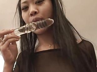 asiatiche, ragazze-giovani, giocattoli, pov