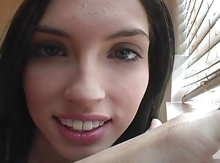 amateur, webcam, assez, brunette, érotique