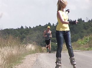 gros-nichons, en-plein-air, amateur, babes, hardcore, couple, gros-seins, jeans, réalité