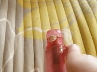 Pov pink vibrator orgasm