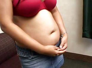 Pregnant Indian Slut Rides Fat Cock With Huge Glans