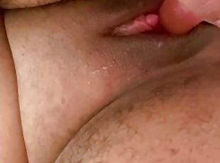 FTM daddy fucks hard cock