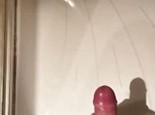 bading, onani, amatør, cumshot, tenåring, handjob, pov, cum, dusj, alene