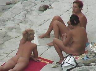 culo, tetas-grandes, al-aire-libre, amateur, madurita-caliente, playa, espía, rubia, morena