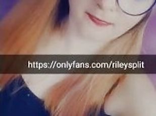 clito, lunettes, masturbation, chatte-pussy, amateur, ados, horny, douce, parfait, petite