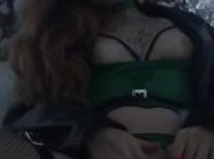 masturbation, orgasme, en-plein-air, public, amateur, jouet, bdsm, rousse, salope, fétiche