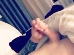 Cumming in my hotel room